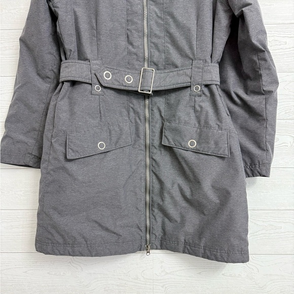 Columbia Steel Street Women’s Midi Grey Omni Shield Trench Winter Coat. Size L - Picture 4 of 7
